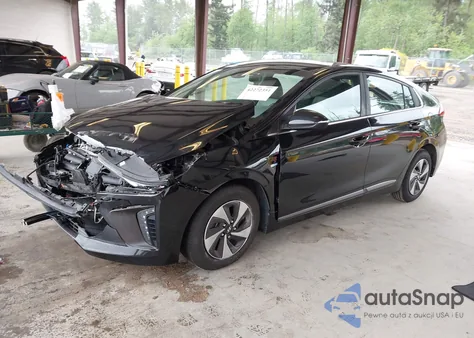2018 Hyundai Ioniq Hybrid Sel from USA, damaged, VIN KMHC75LC7JU094198